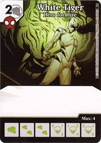 White Tiger - Hero for Hire (22) [TASM] - Dice Masters Single