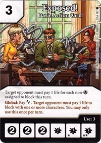 Exposed! (28) [TASM] - Dice Masters Single