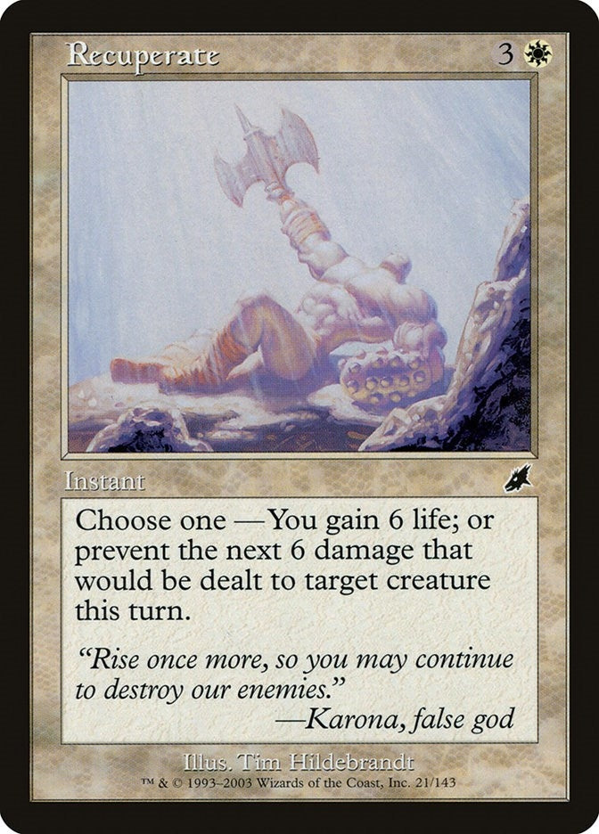 Recuperate (21) [SCG] - MTG Single