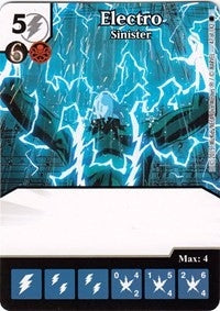 Electro - Sinister (47) [TASM] - Dice Masters Single