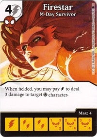 Firestar - M-Day Survivor (48) [TASM] - Dice Masters Single