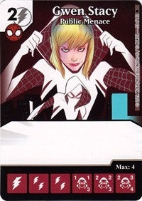 Gwen Stacy - Public Menace (53) [TASM] - Dice Masters Single