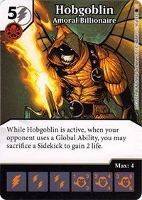 Hobgoblin - Amoral Billionaire (54) [TASM] - Dice Masters Single