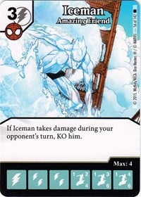 Iceman - Amazing Friend (56) [TASM] - Dice Masters Single