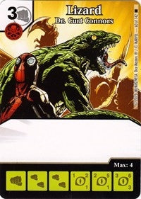 Lizard - Dr. Curt Connors (60) [TASM] - Dice Masters Single