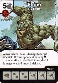Rhino - Big Brute (64) [TASM] - Dice Masters Single