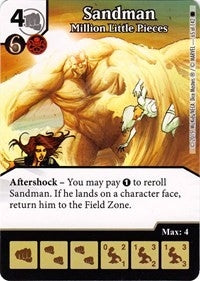 Sandman - Million Little Pieces (65) [TASM] - Dice Masters Single