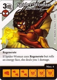 Spider-Woman - Bio-Electric (70) [TASM] - Dice Masters Single