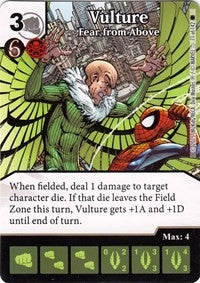 Vulture - Fear from Above (71) [TASM] - Dice Masters Single