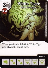 White Tiger - New Avenger (73) [TASM] - Dice Masters Single