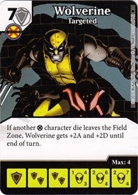 Wolverine - Targeted (74) [TASM] - Dice Masters Single