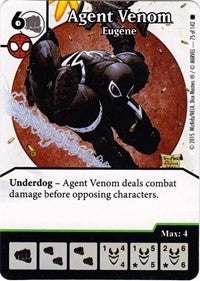 Agent Venom - Eugene (75) [TASM] - Dice Masters Single