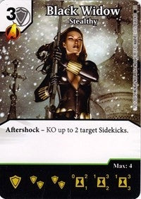 Black Widow - Stealthy (78) [TASM] - Dice Masters Single