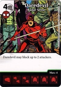 Daredevil - Radar Sense (83) [TASM] - Dice Masters Single