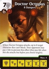 Doctor Octopus - 8 Dangers (84) [TASM] - Dice Masters Single