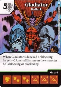 Gladiator - Kallark (87) [TASM] - Dice Masters Single