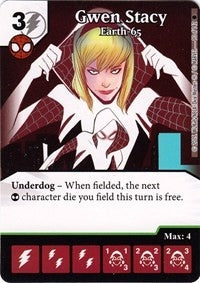 Gwen Stacy - Earth-65 (90) [TASM] - Dice Masters Single