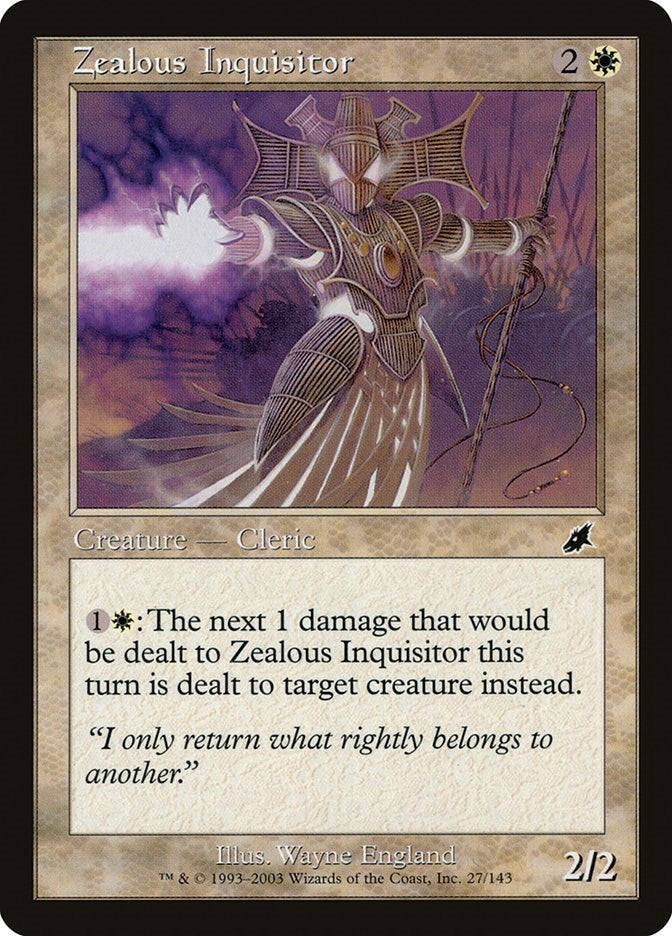Zealous Inquisitor (27) [SCG] - MTG Single