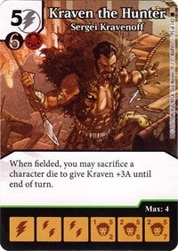 Kraven the Hunter - Sergei Kravenoff (95) [TASM] - Dice Masters Single