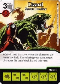 Lizard - Sewer Dweller (96) [TASM] - Dice Masters Single