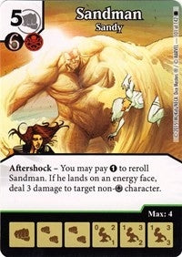 Sandman - Sandy (101) [TASM] - Dice Masters Single