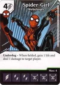 Spider-Girl - Webslinger (103) [TASM] - Dice Masters Single