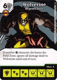 Wolverine - Regenerative (106) [TASM] - Dice Masters Single