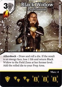 Black Widow - Professional (109) [TASM] - Dice Masters Single