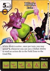 Blink - Exile (111) [TASM] - Dice Masters Single