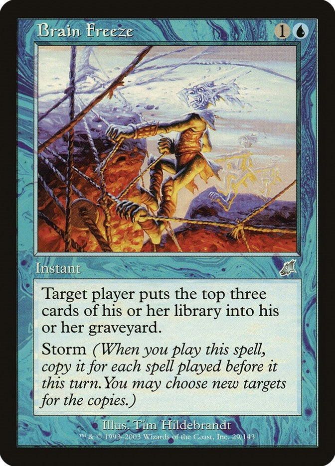 Brain Freeze (29) [SCG] - MTG Single