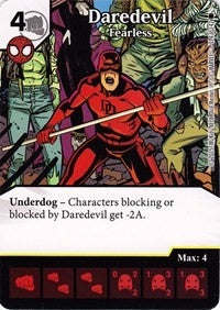 Daredevil - Fearless (114) [TASM] - Dice Masters Single