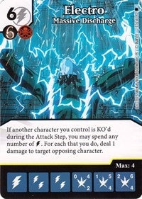 Electro - Massive Discharge (116) [TASM] - Dice Masters Single
