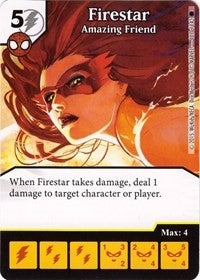 Firestar - Amazing Friend (117) [TASM] - Dice Masters Single