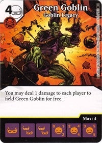 Green Goblin - Goblin Legacy (120) [TASM] - Dice Masters Single
