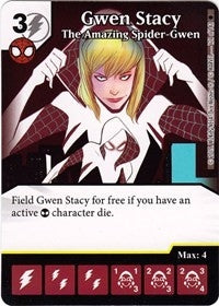 Gwen Stacy - The Amazing Spider-Gwen (121) [TASM] - Dice Masters Single