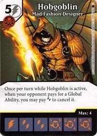 Hobgoblin - Mad Fashion Designer (122) [TASM] - Dice Masters Single