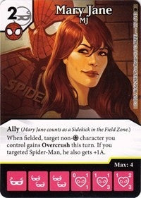 Mary Jane - MJ (127) [TASM] - Dice Masters Single