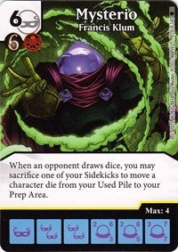 Mysterio - Francis Klum (128) [TASM] - Dice Masters Single