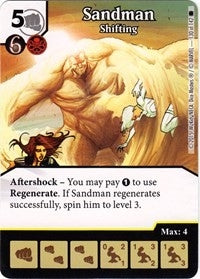 Sandman - Shifting (130) [TASM] - Dice Masters Single
