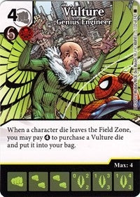 Vulture - Genius Engineer (132) [TASM] - Dice Masters Single