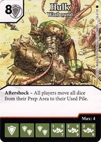 Hulk - Warbound (136) [TASM] - Dice Masters Single