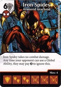Iron Spidey - Armored Arachnid (137) [TASM] - Dice Masters Single