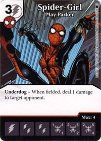 Spider-Girl - May Parker (138) [TASM] - Dice Masters Single
