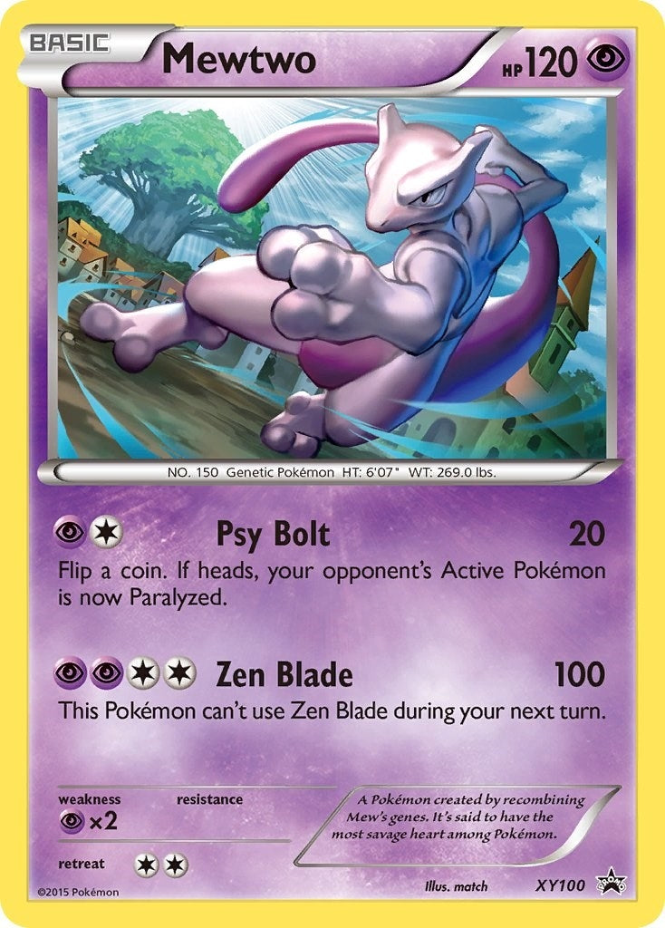 Image for Mewtwo - XY100 (XY100) (XY Promos) - Pokemon