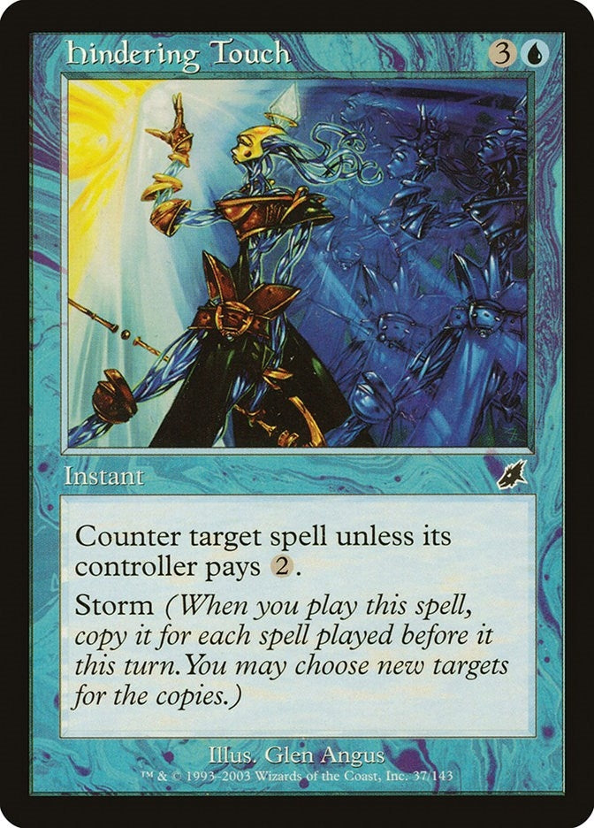 Hindering Touch (37) [SCG] - MTG Single