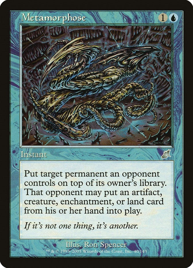 Metamorphose (40) [SCG] - MTG Single
