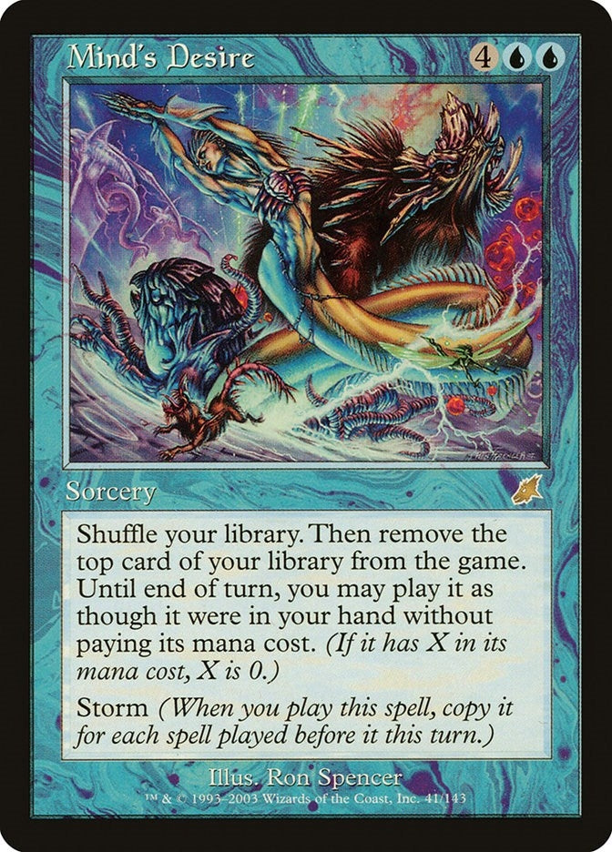 Mind’s Desire (41) [SCG] - MTG Single