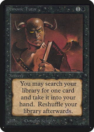Demonic Tutor [LEA] - MTG Single