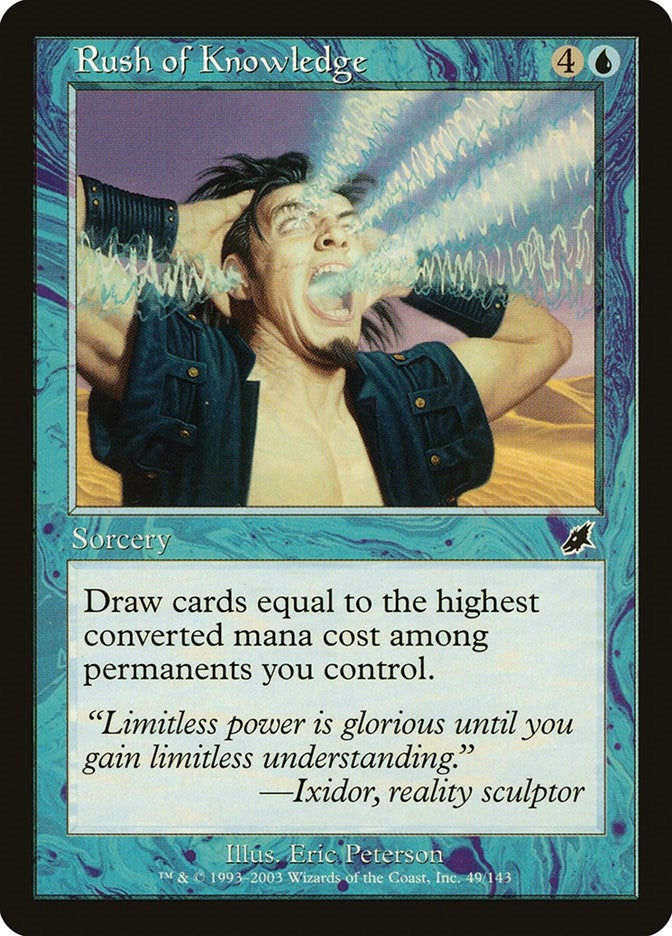 Rush of Knowledge (49) [SCG] - MTG Single