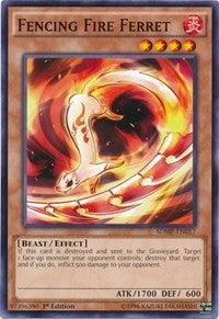 Fencing Fire Ferret (17) (SDMP) - YuGiOh Single